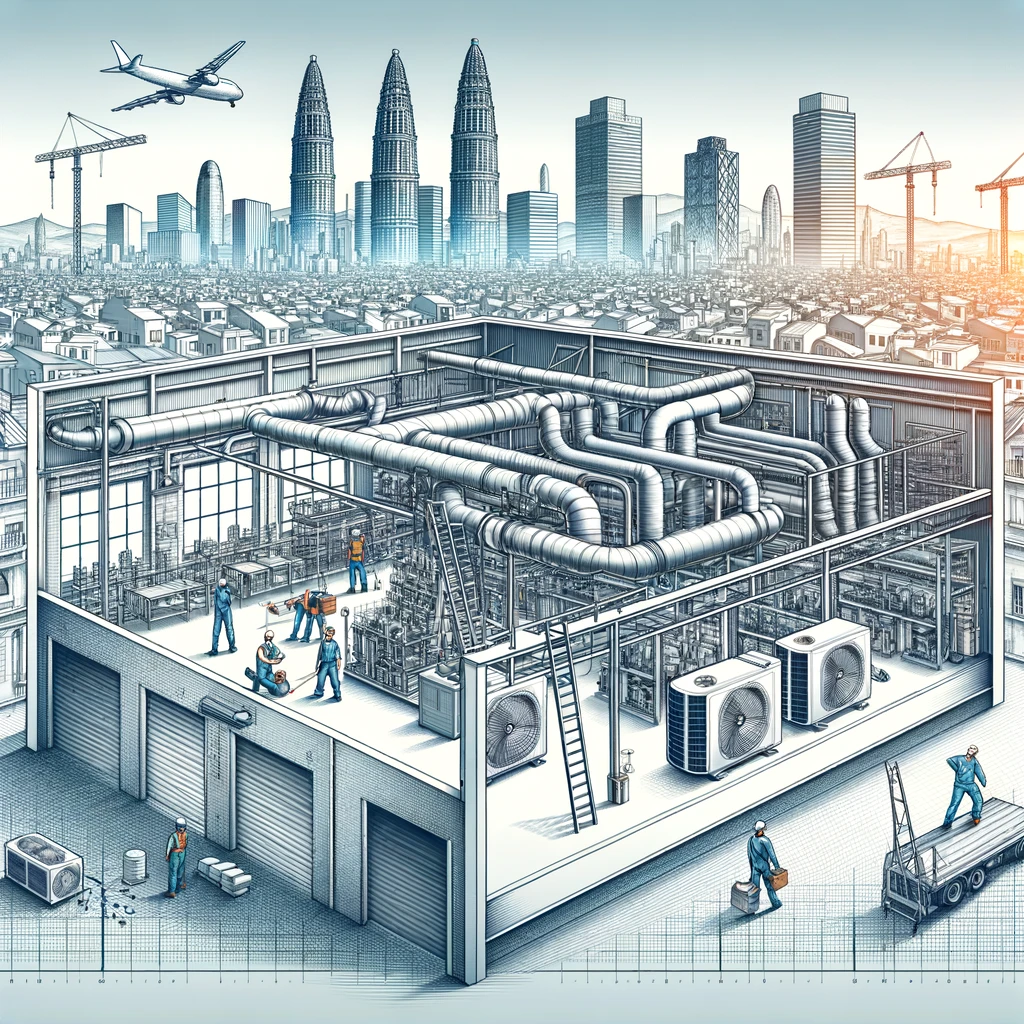 Empresa instaladora aire acondicionado climatización Naves Indutriales Barcelona